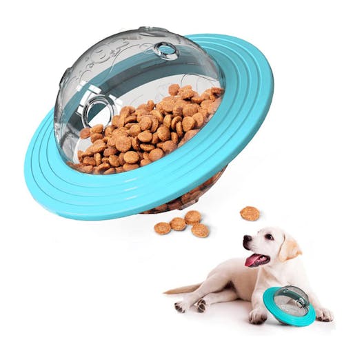 Brinquedo Interativo Pets Bola Dispenser De Petiscos E Raçoes Tigela Alimentador Para Cachorro Gatos Divertido